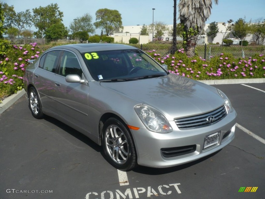 Brilliant Silver Metallic Infiniti G