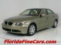 Olivine Green Metallic 2004 BMW 5 Series 525i Sedan