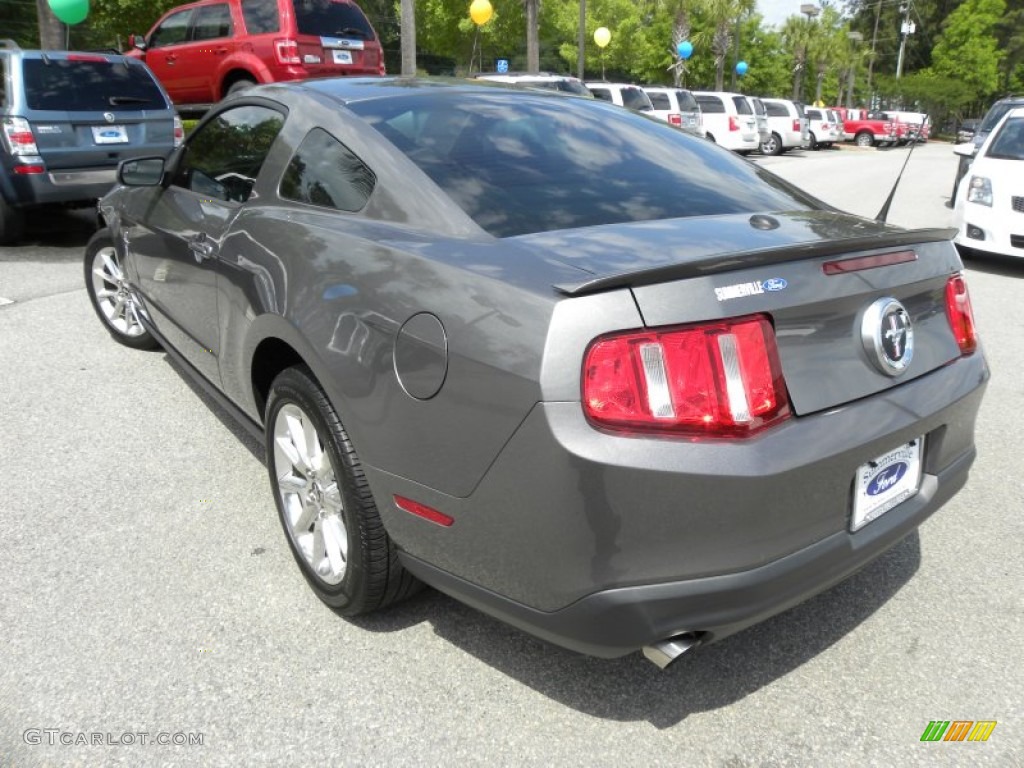 2011 Mustang V6 Premium Coupe - Sterling Gray Metallic / Charcoal Black photo #11