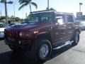 2005 Red Metallic Hummer H2 SUT  photo #5