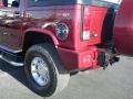 2005 Red Metallic Hummer H2 SUT  photo #8