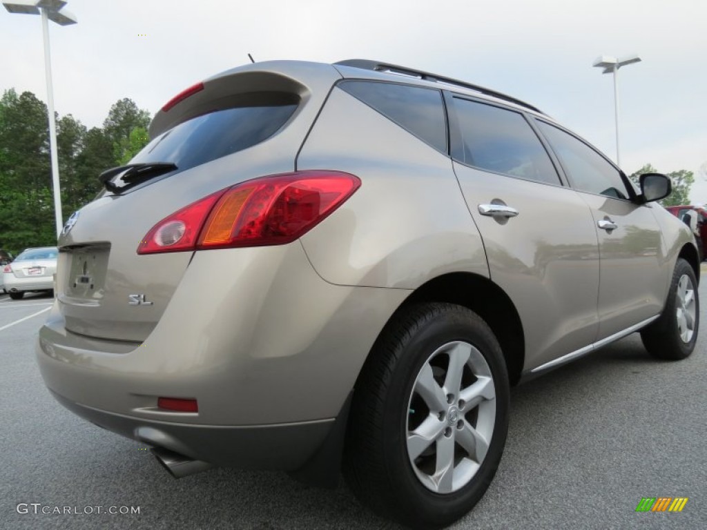 2009 Murano SL - Saharan Stone Metallic / Black photo #5