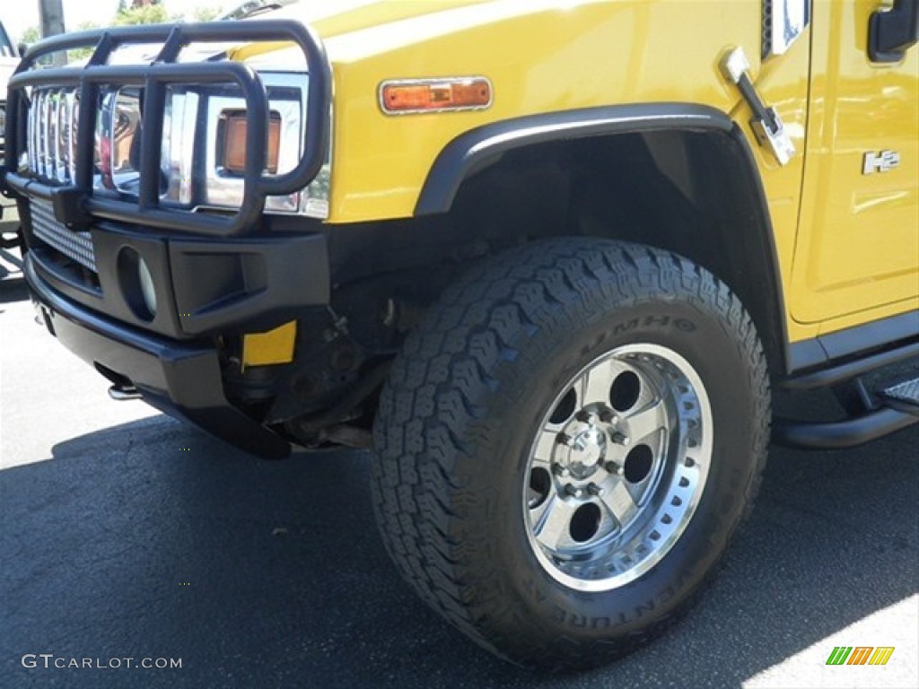 2003 H2 SUV - Yellow / Wheat photo #4