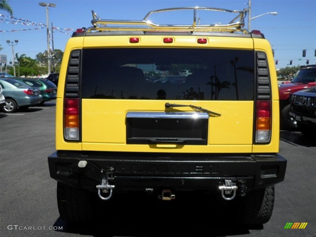 2003 H2 SUV - Yellow / Wheat photo #9