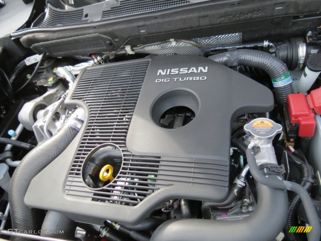 2012 Nissan Juke SV 1.6 Liter DIG Turbocharged DOHC 16-Valve CVTCS 4 Cylinder Engine Photo #64440579
