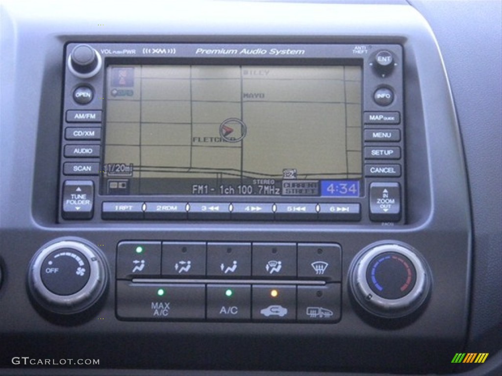 2010 Honda Civic EX-L Coupe Navigation Photos