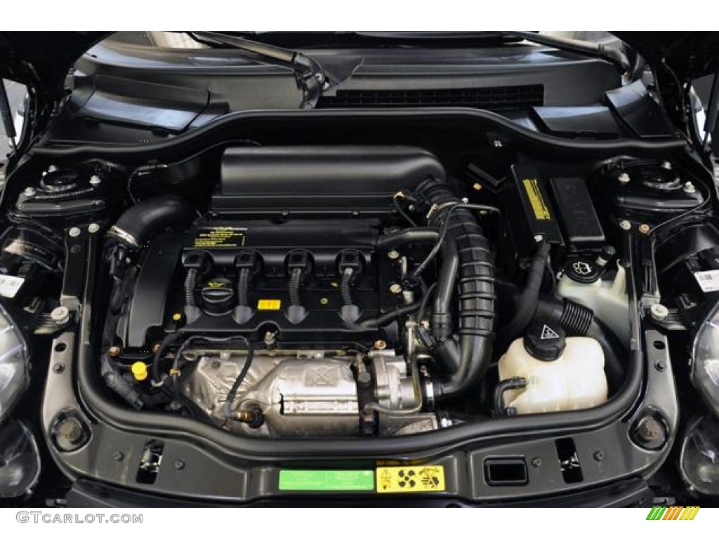 2009 Mini Cooper S Convertible 1.6 Liter Turbocharged DOHC 16-Valve 4 Cylinder Engine Photo #64441296