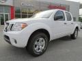 2012 Avalanche White Nissan Frontier SV Crew Cab  photo #1