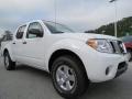 Avalanche White 2012 Nissan Frontier SV Crew Cab Exterior