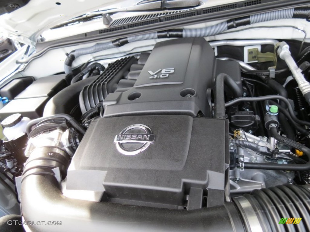 2012 Nissan Frontier SV Crew Cab 4.0 Liter DOHC 24-Valve CVTCS V6 Engine Photo #64441494