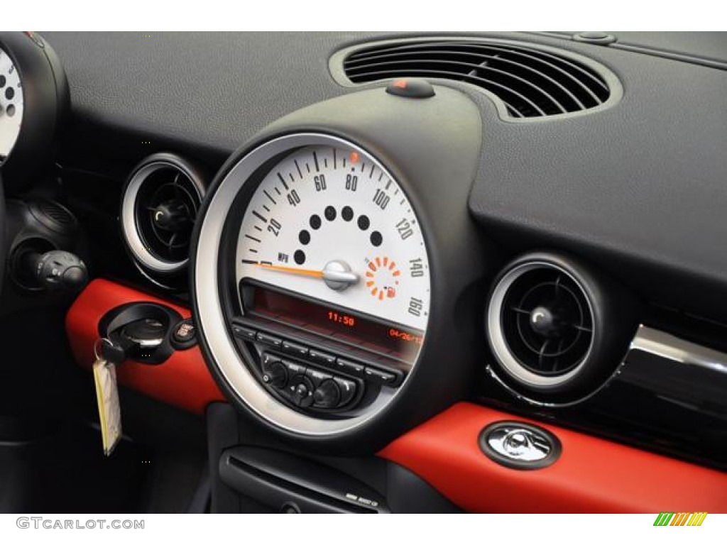 2012 Mini Cooper Convertible Gauges Photo #64442064