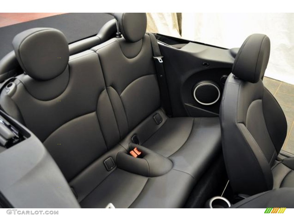 2012 Mini Cooper Convertible Rear Seat Photo #64442098