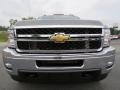 2011 Steel Green Metallic Chevrolet Silverado 2500HD LTZ Crew Cab 4x4  photo #2