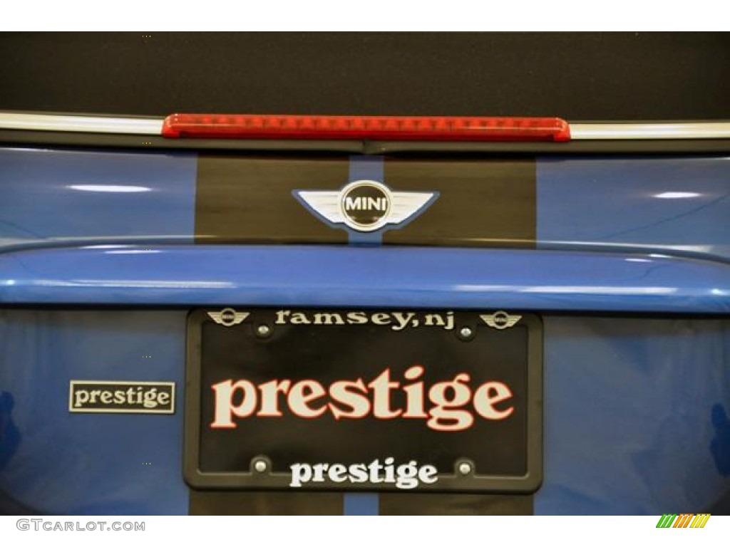 2012 Cooper S Convertible - Lightning Blue Metallic / Carbon Black photo #4