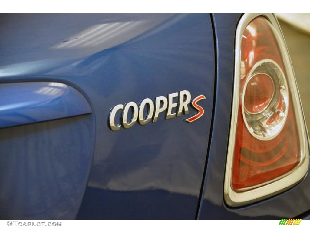 2012 Cooper S Convertible - Lightning Blue Metallic / Carbon Black photo #6