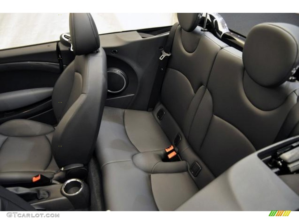 2012 Cooper S Convertible - Lightning Blue Metallic / Carbon Black photo #19