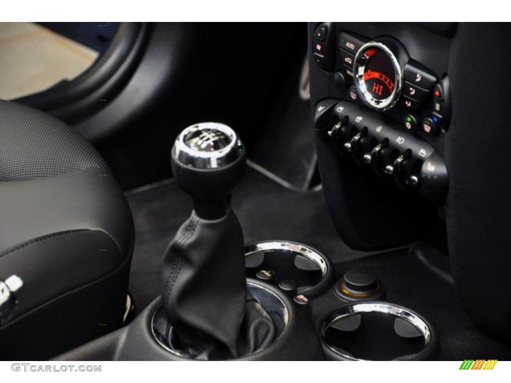 2012 Cooper S Convertible - Lightning Blue Metallic / Carbon Black photo #24
