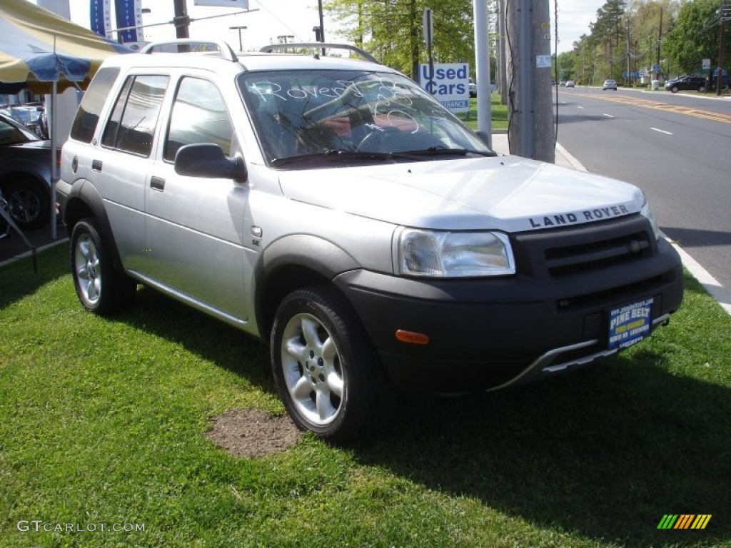 2003 Freelander SE - Zambezi Silver Metallic / Smokestone photo #3