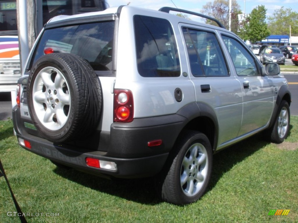 2003 Freelander SE - Zambezi Silver Metallic / Smokestone photo #4