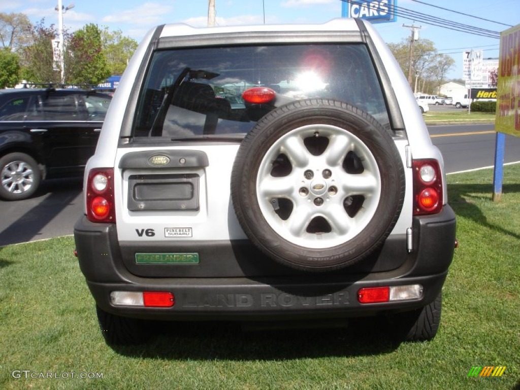 2003 Freelander SE - Zambezi Silver Metallic / Smokestone photo #5