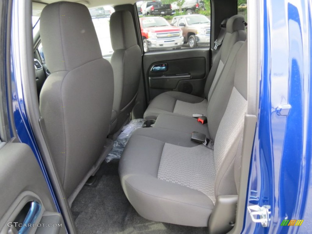 2012 Chevrolet Colorado LT Crew Cab Rear Seat Photo #64442810