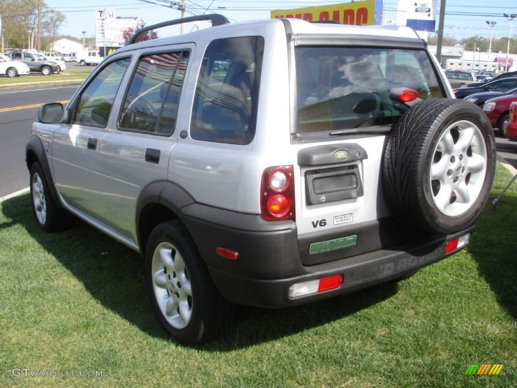 2003 Freelander SE - Zambezi Silver Metallic / Smokestone photo #6
