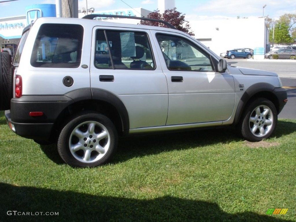 2003 Freelander SE - Zambezi Silver Metallic / Smokestone photo #7