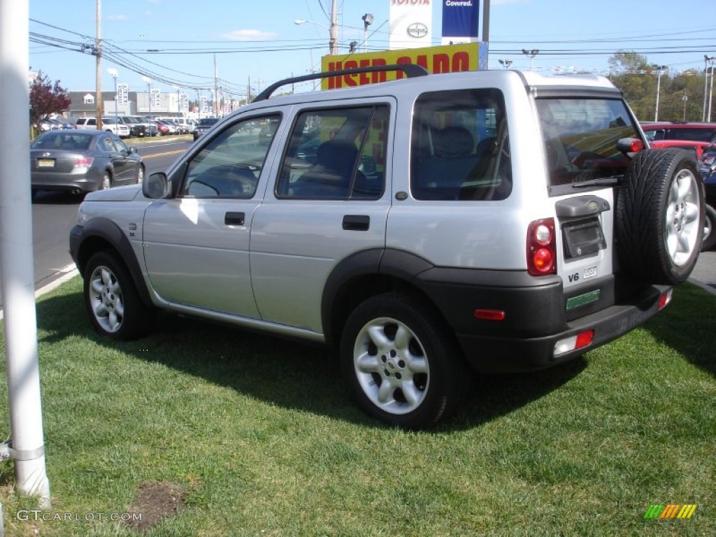 2003 Freelander SE - Zambezi Silver Metallic / Smokestone photo #9