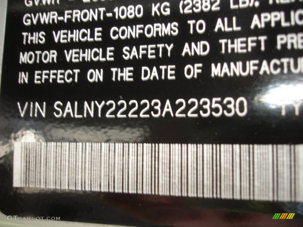 2003 Freelander SE - Zambezi Silver Metallic / Smokestone photo #15