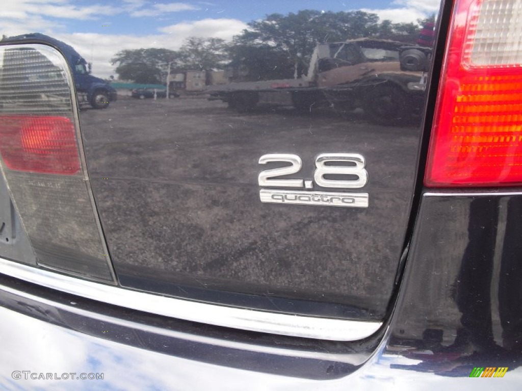 2001 A6 2.8 quattro Sedan - Santorin Blue Pearl Effect / Melange photo #4