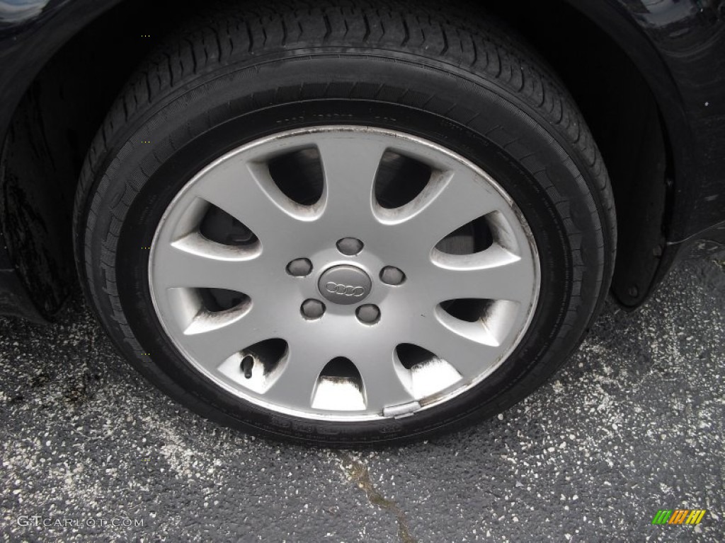 2001 A6 2.8 quattro Sedan - Santorin Blue Pearl Effect / Melange photo #12