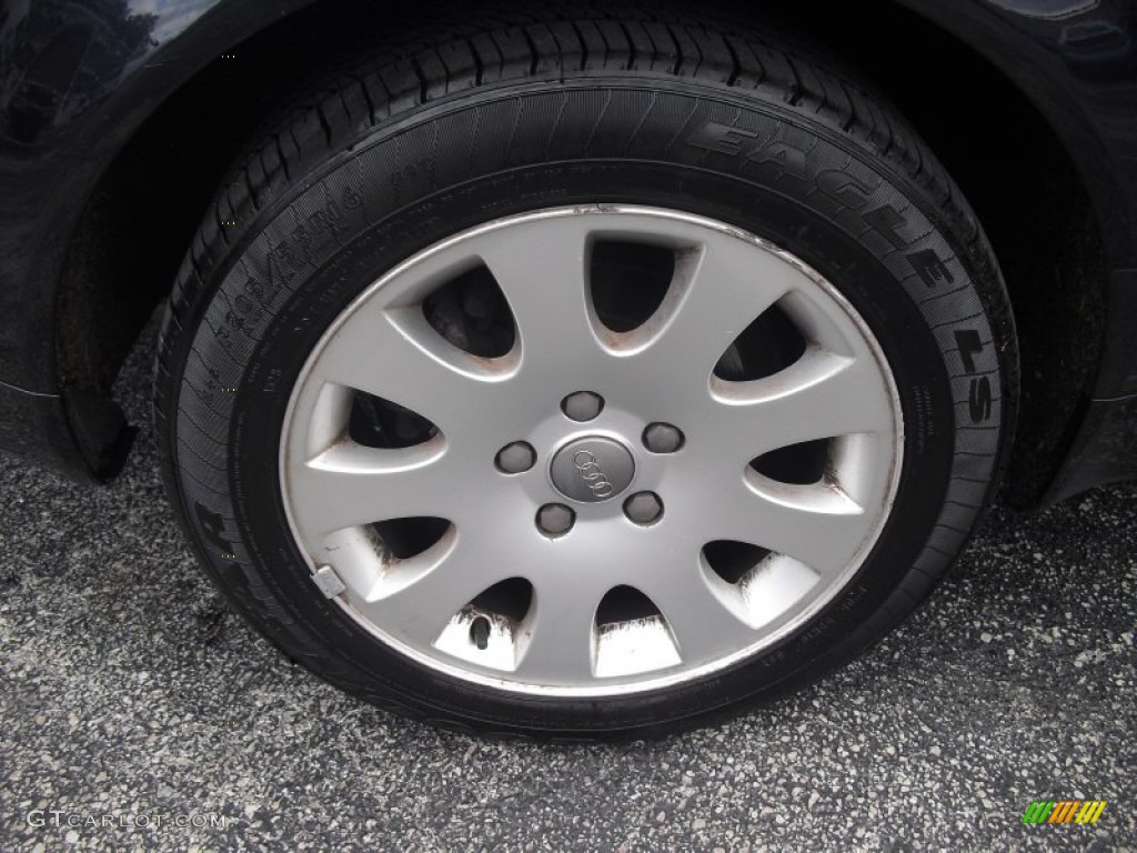 2001 A6 2.8 quattro Sedan - Santorin Blue Pearl Effect / Melange photo #13