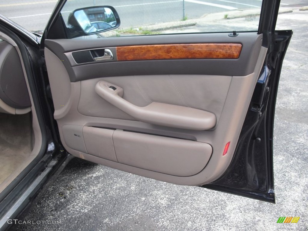 2001 A6 2.8 quattro Sedan - Santorin Blue Pearl Effect / Melange photo #18