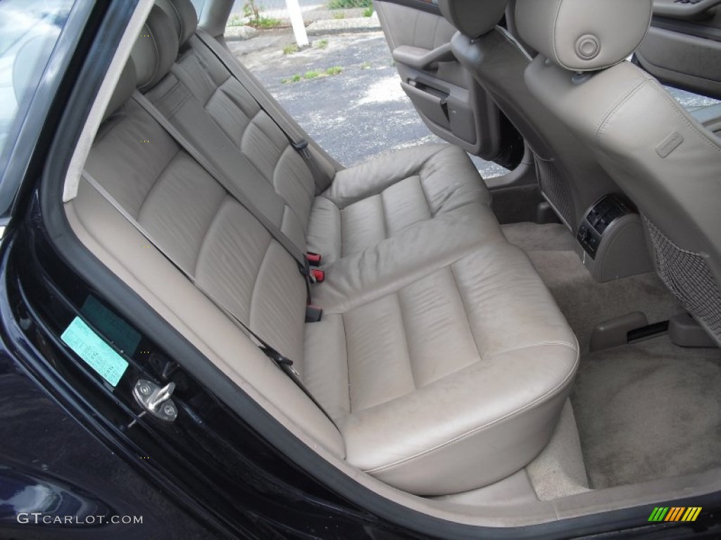 2001 A6 2.8 quattro Sedan - Santorin Blue Pearl Effect / Melange photo #20