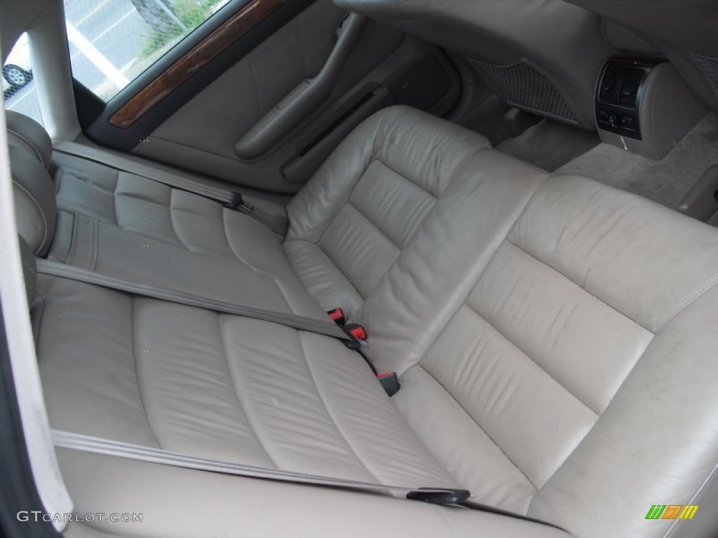 2001 A6 2.8 quattro Sedan - Santorin Blue Pearl Effect / Melange photo #26