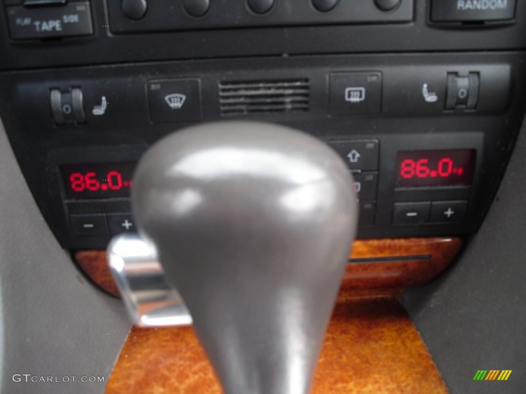 2001 A6 2.8 quattro Sedan - Santorin Blue Pearl Effect / Melange photo #43