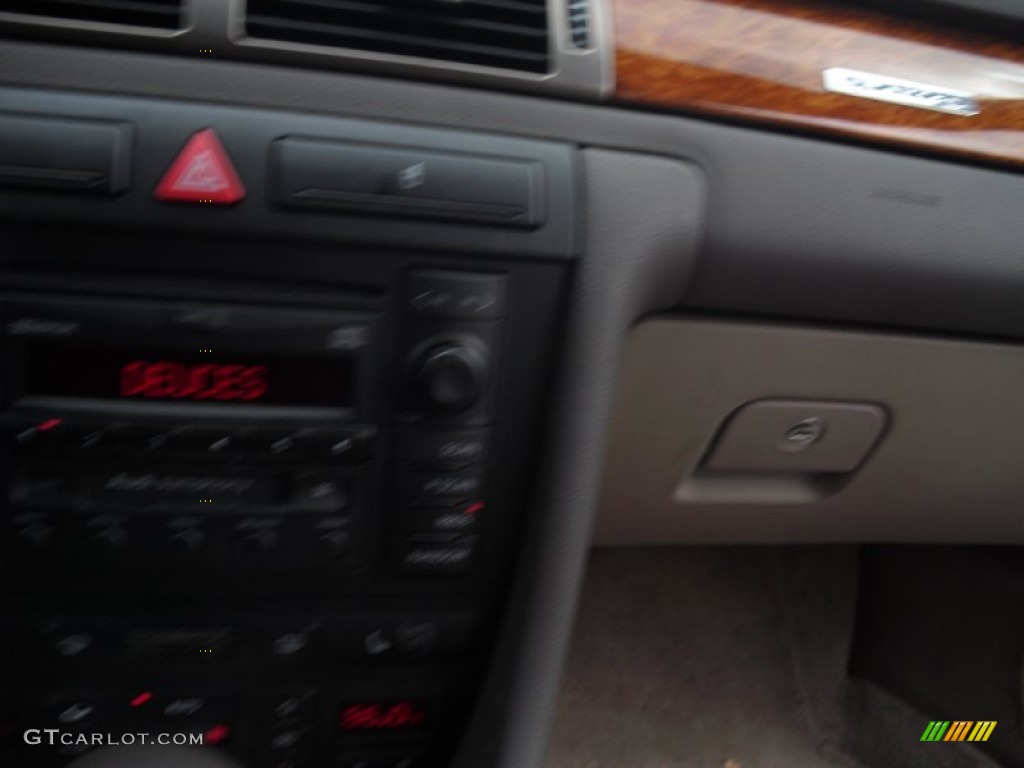 2001 A6 2.8 quattro Sedan - Santorin Blue Pearl Effect / Melange photo #45