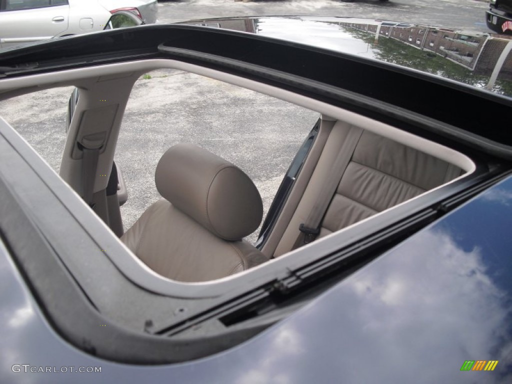 2001 A6 2.8 quattro Sedan - Santorin Blue Pearl Effect / Melange photo #50