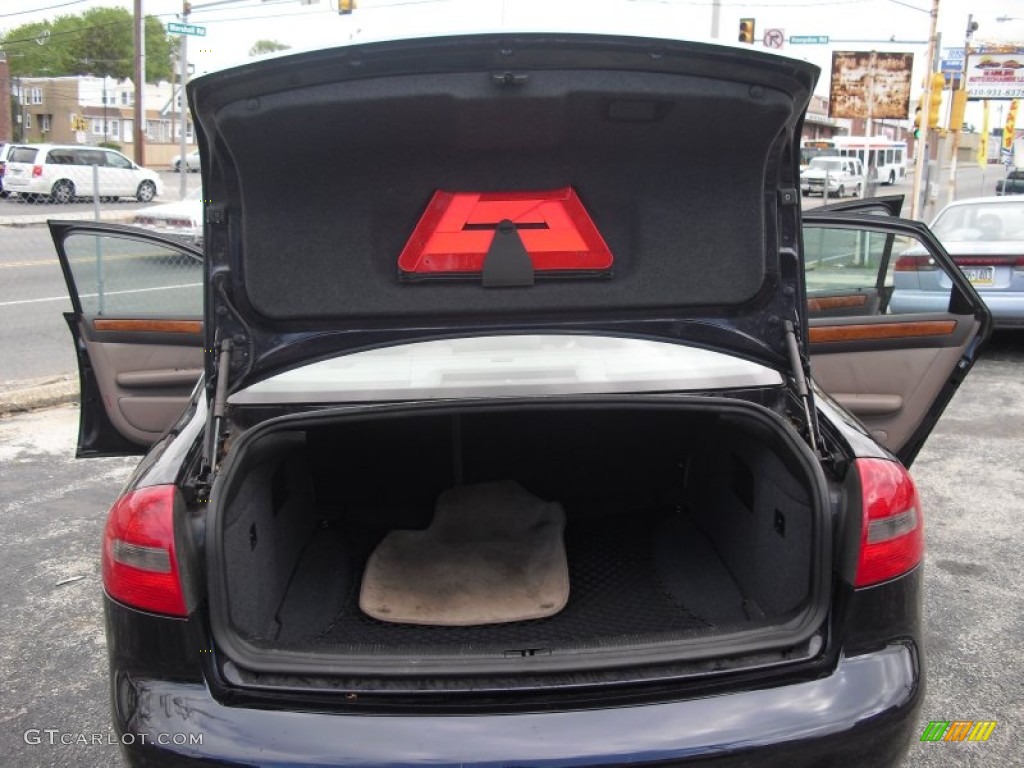 2001 A6 2.8 quattro Sedan - Santorin Blue Pearl Effect / Melange photo #52