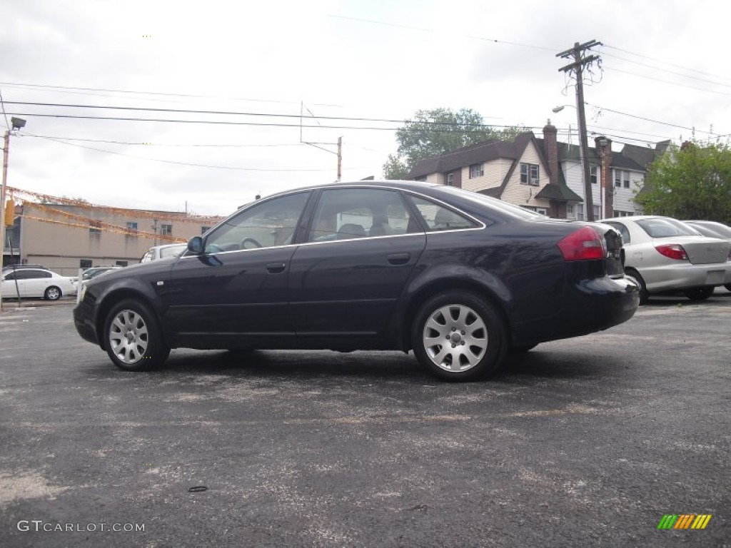 2001 A6 2.8 quattro Sedan - Santorin Blue Pearl Effect / Melange photo #56