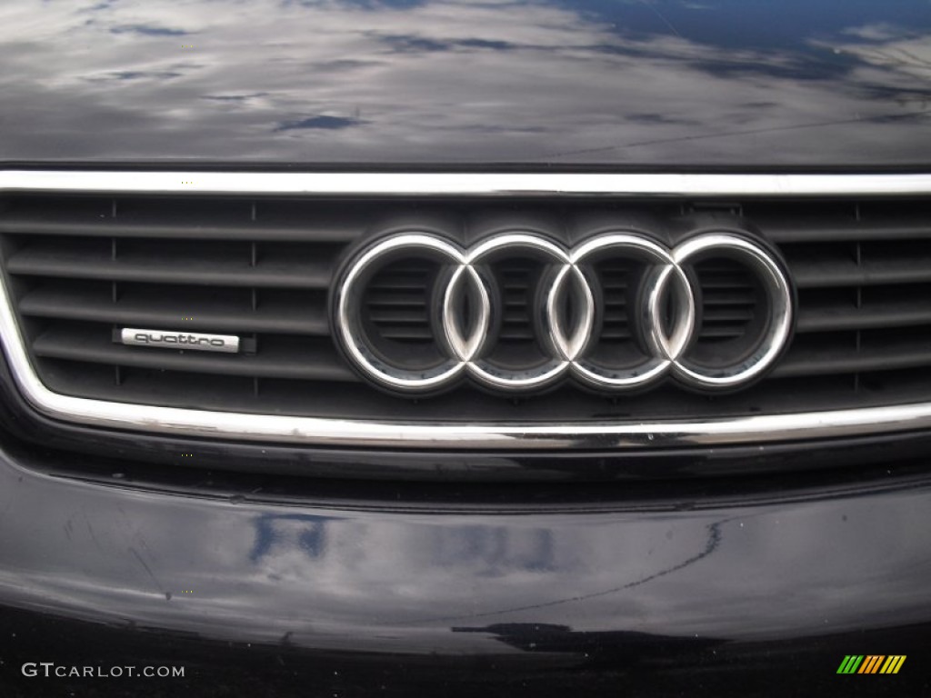 2001 A6 2.8 quattro Sedan - Santorin Blue Pearl Effect / Melange photo #66