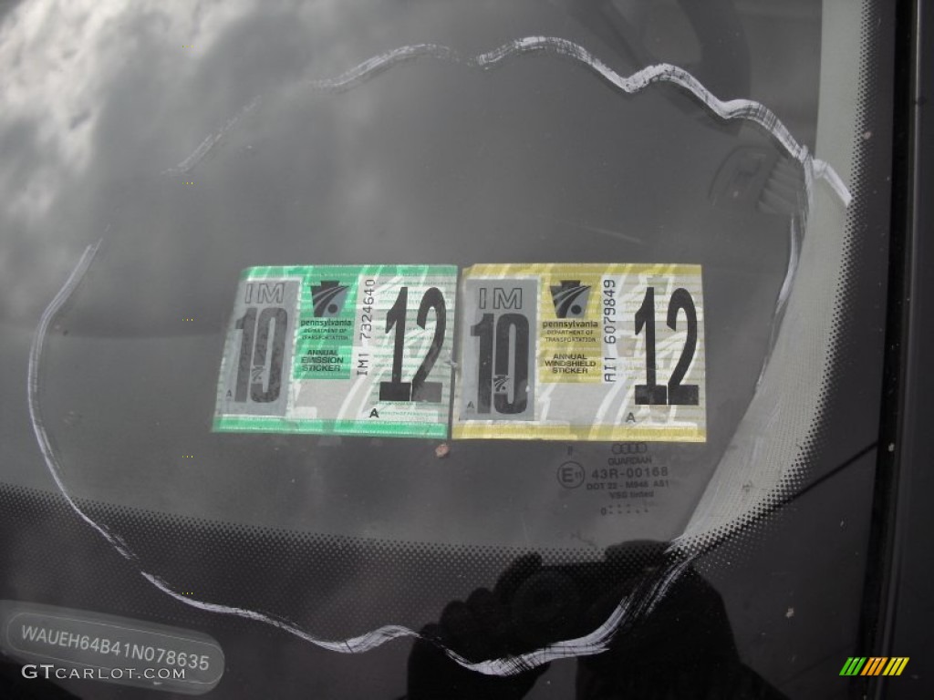 2001 A6 2.8 quattro Sedan - Santorin Blue Pearl Effect / Melange photo #87