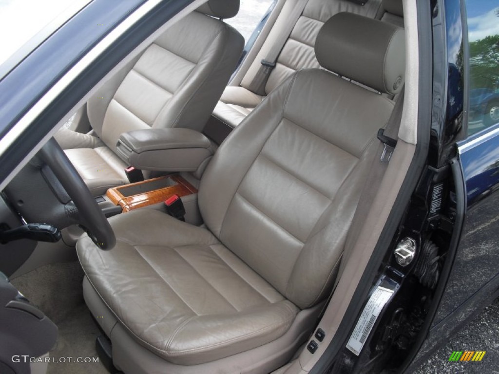 2001 A6 2.8 quattro Sedan - Santorin Blue Pearl Effect / Melange photo #88