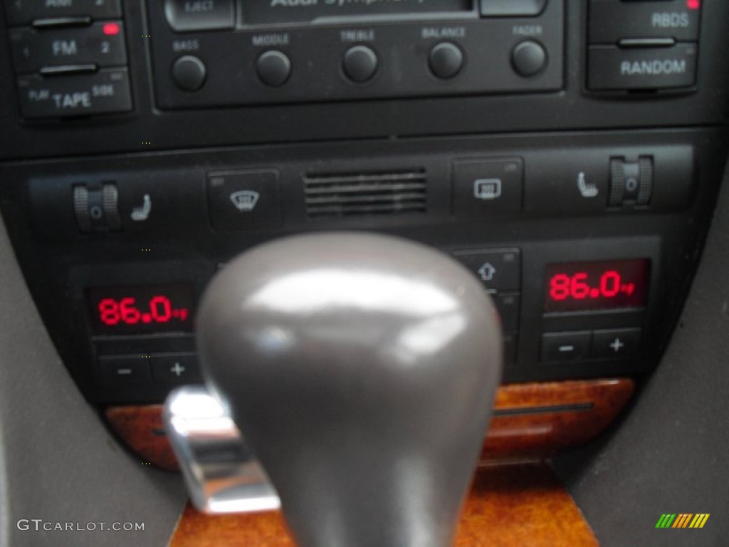 2001 A6 2.8 quattro Sedan - Santorin Blue Pearl Effect / Melange photo #114