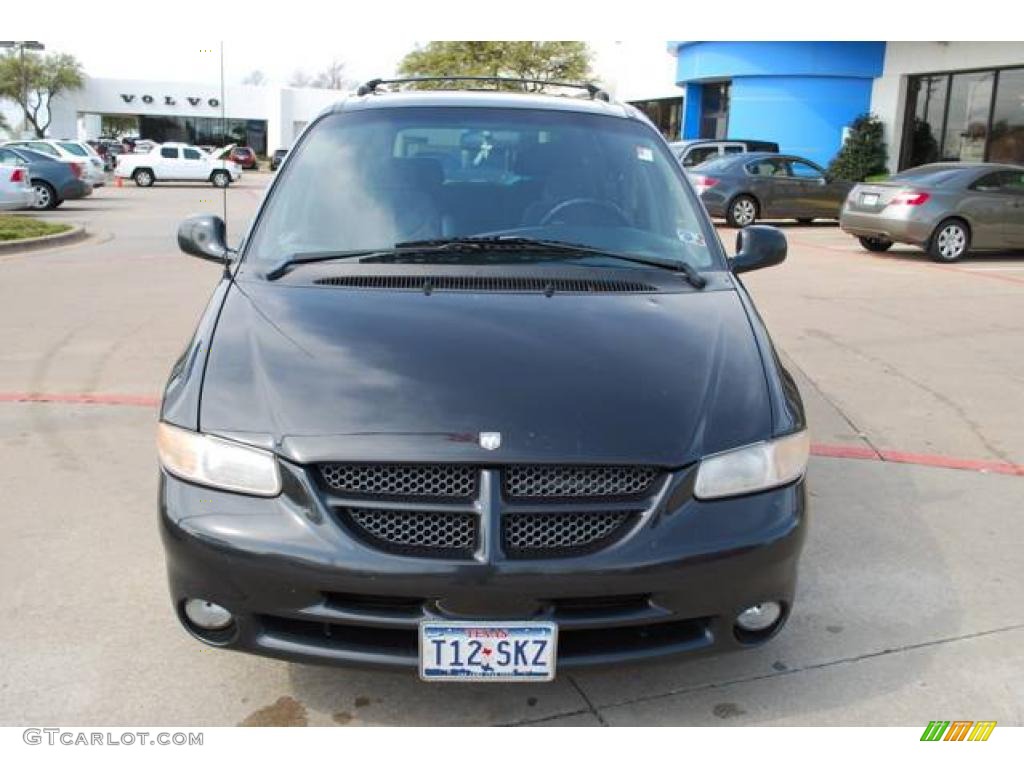 2000 Grand Caravan SE Sport - Deep Slate Pearlcoat / Mist Gray photo #2