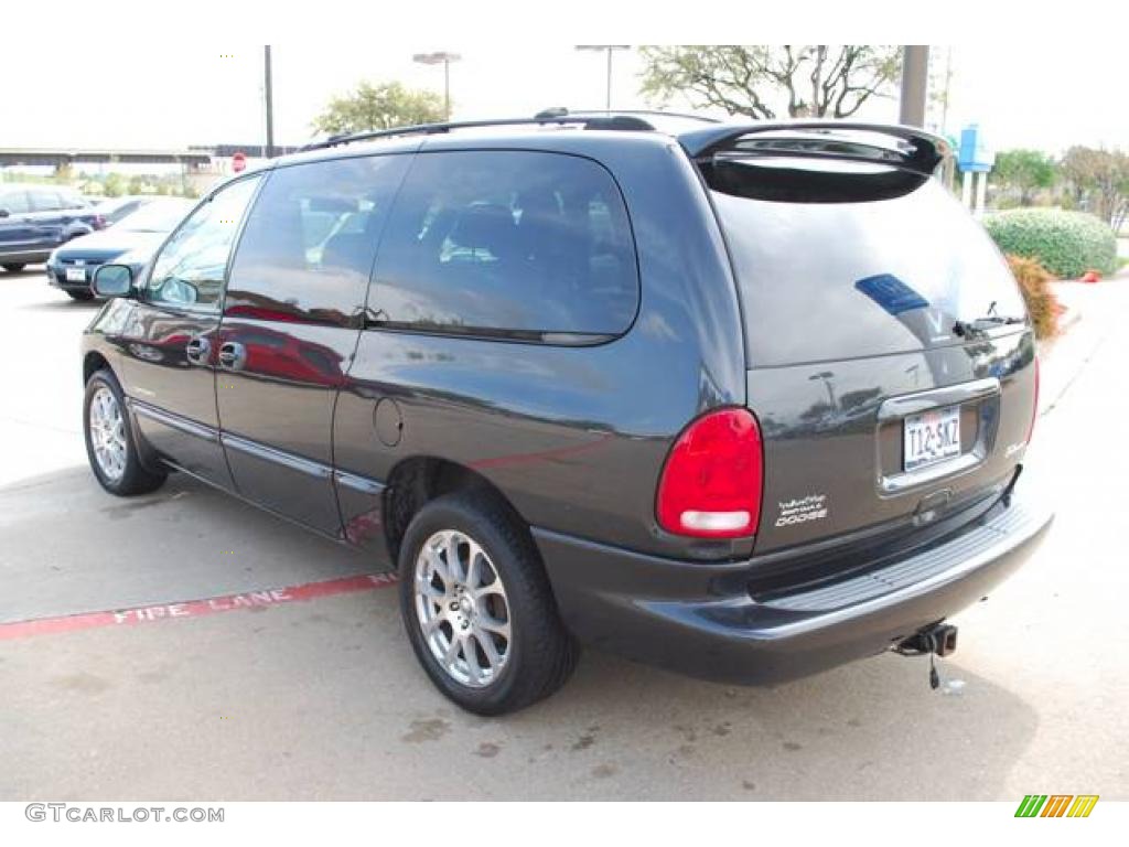 2000 Grand Caravan SE Sport - Deep Slate Pearlcoat / Mist Gray photo #5