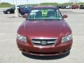 2007 Dark Cherry Red Hyundai Sonata Limited V6  photo #2