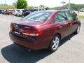 2007 Dark Cherry Red Hyundai Sonata Limited V6  photo #7