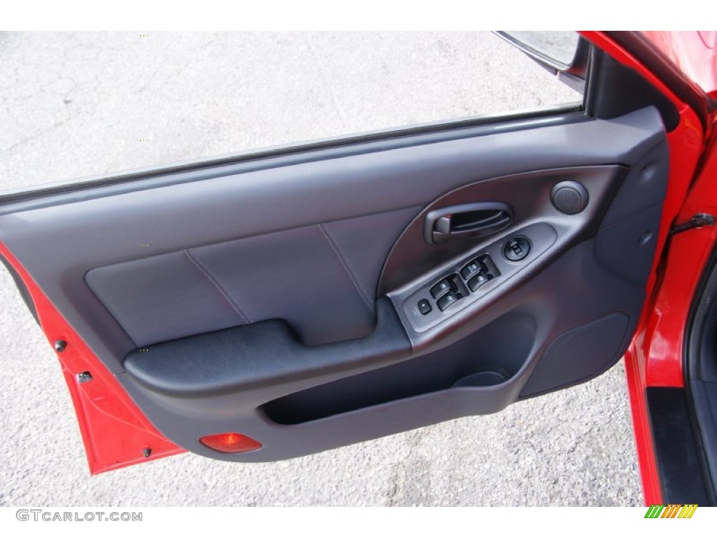 2001 Elantra GT - Cardinal Red / Gray photo #11