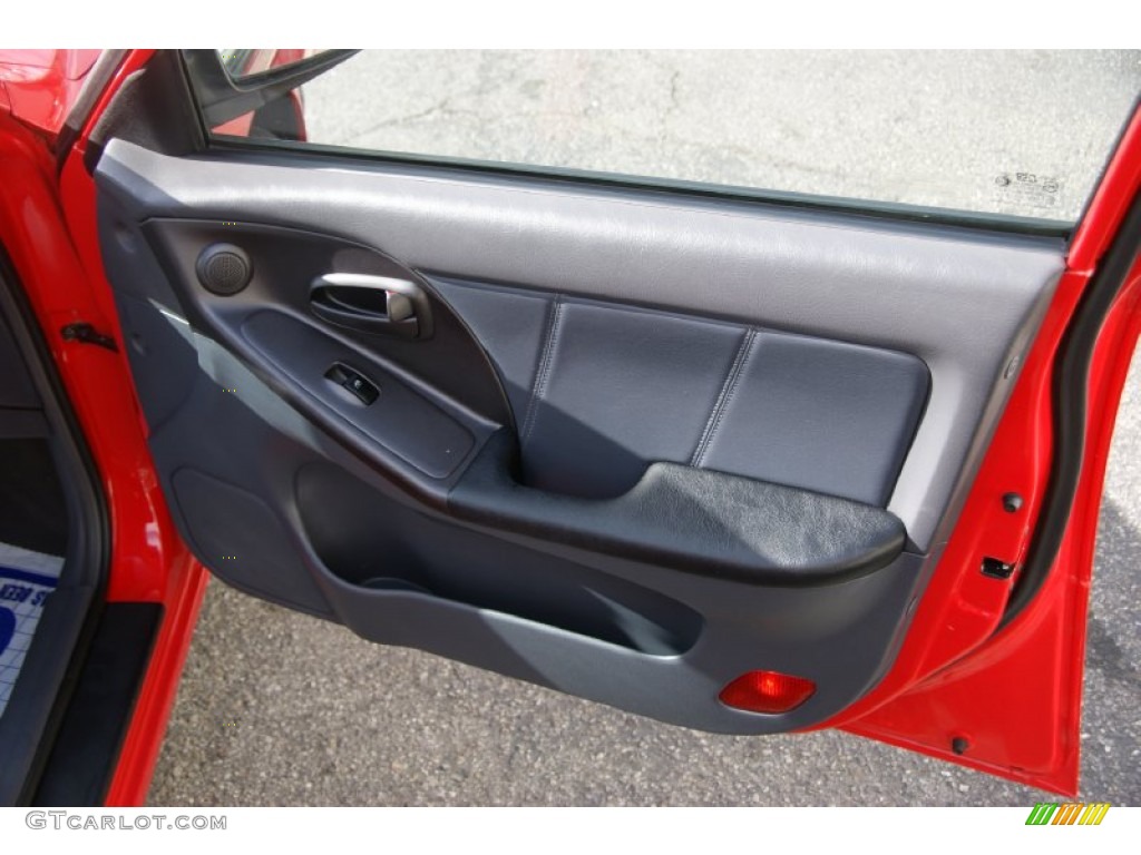 2001 Elantra GT - Cardinal Red / Gray photo #19